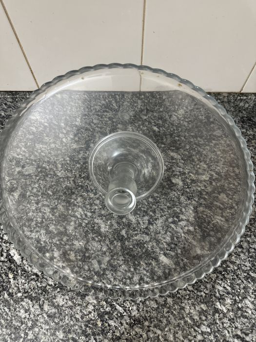 Prato suporte para bolo