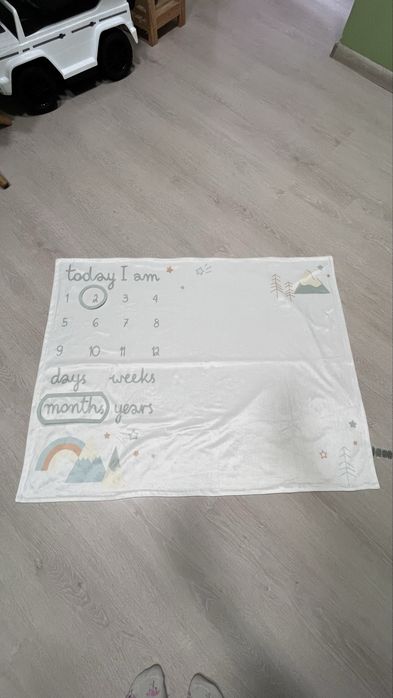 Коврик для фото по місяцях