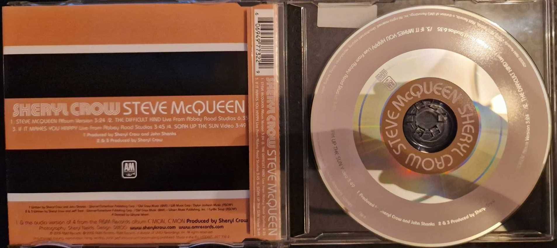 Sheryl Crow   Steve  McQueen CD plus 2 single