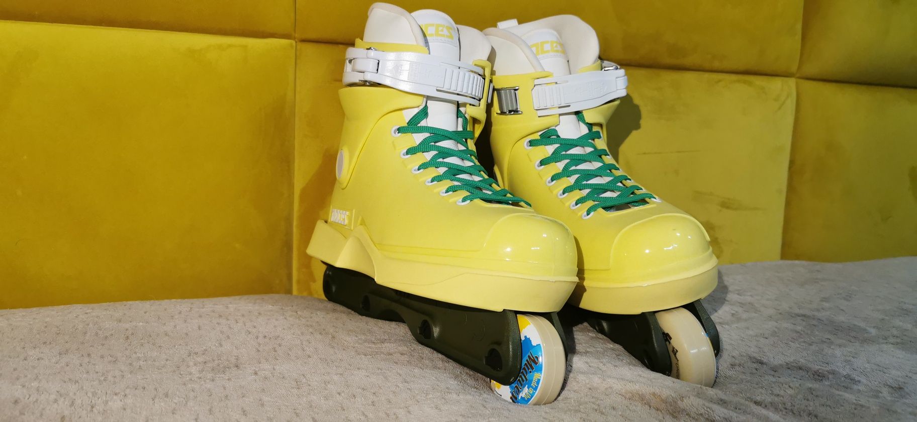 Rolki agresywne Roces M12 Citrus nowe r.42-44
