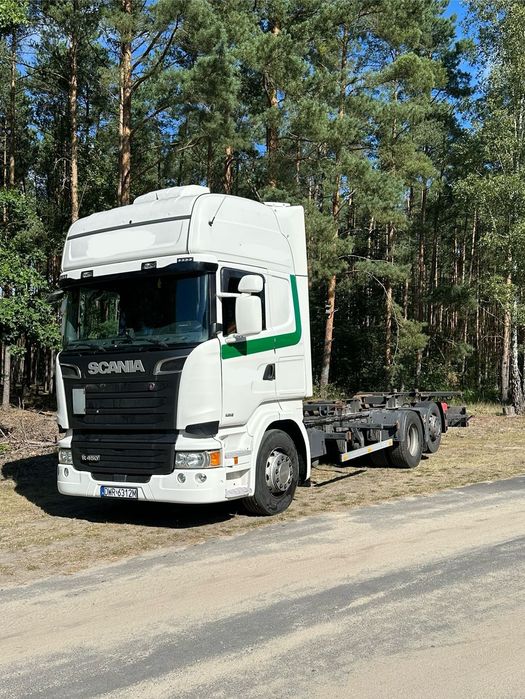 Scania R450  Scania R450 2014r + 2 przyczepy