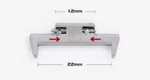 Adapter Tissot PRX z 12 na dowolny pasek 22mm