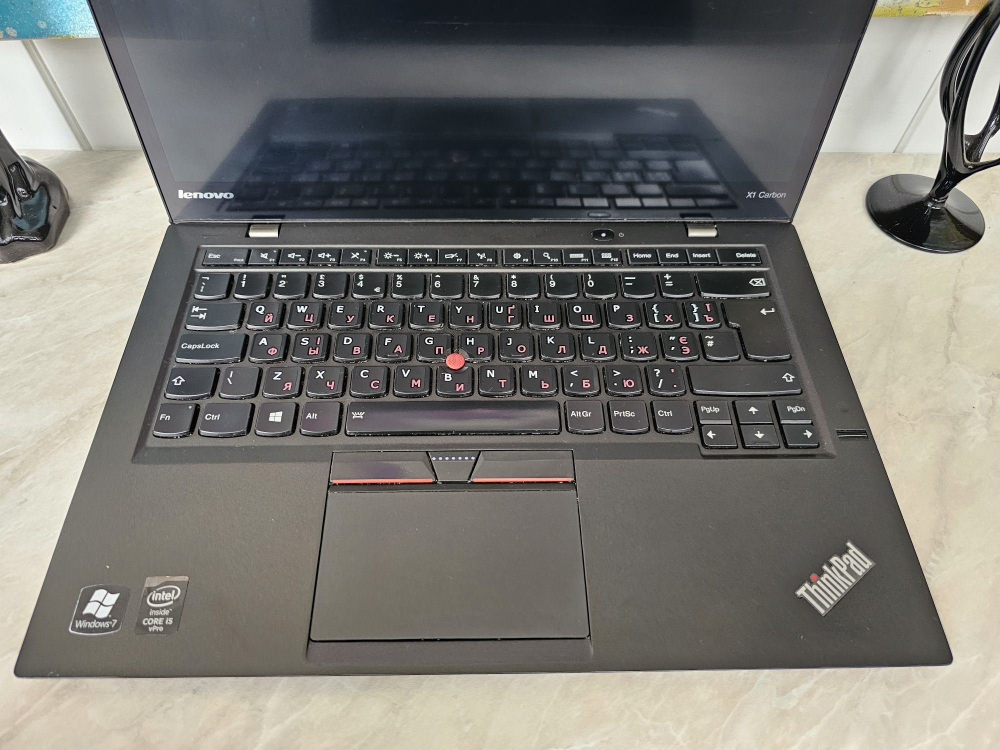 Сенсорний ноутбук Lenovo x1 Carbon (i5/8/256)