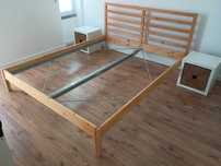 Cama IKEA Tarva + estrado LUROY