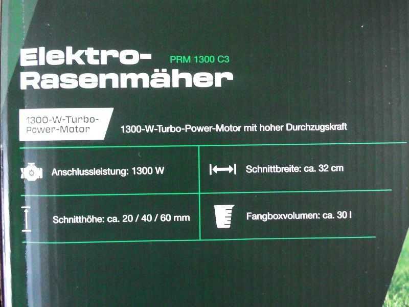 Kosiarka elektryczna Parkside PRM 1300 C3