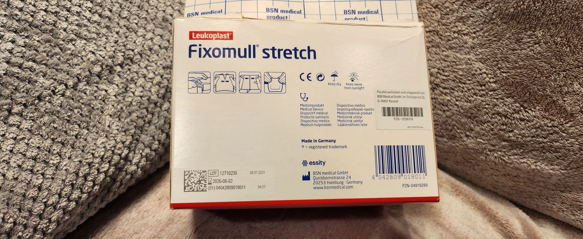 Przylepiec plaster specjalistyczny Fixomull stretch
