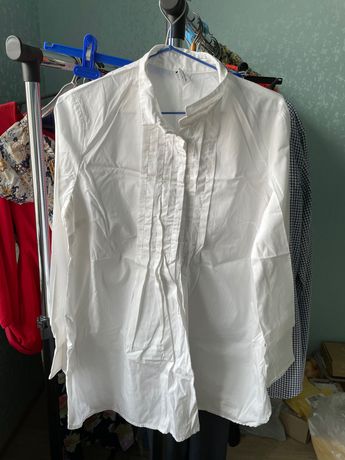 Жіночі сорочки біла сорочка джинсова сорочка смугаста сорочка