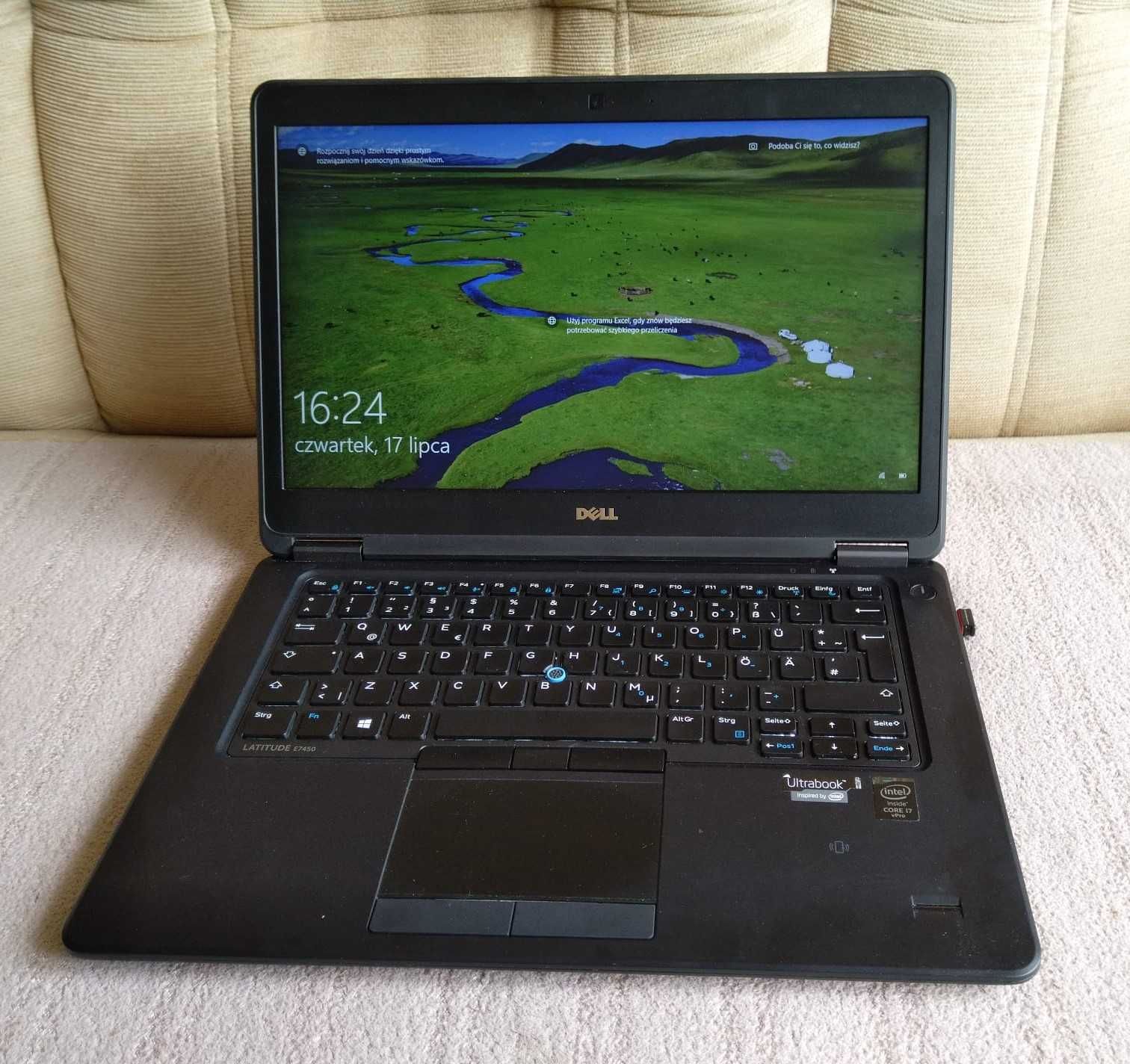 Dell Latitude E7450 14'' i7/ SSD256GB/ 8GBRAM/HD5500/modem
