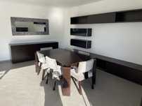 Conjunto sala em wengue