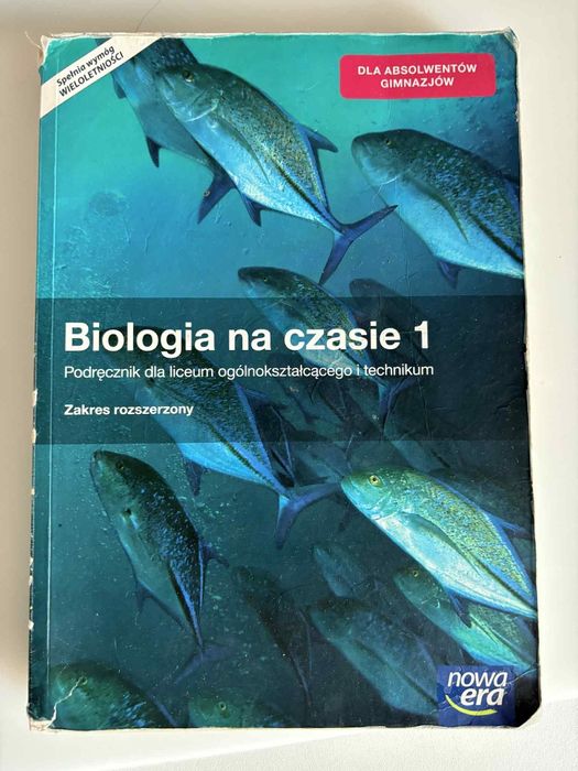 Biologia na czasie 1, zakres rozszerzony, Nowa Era