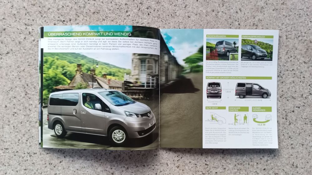 NISSAN NV200 Evalia Prospekt