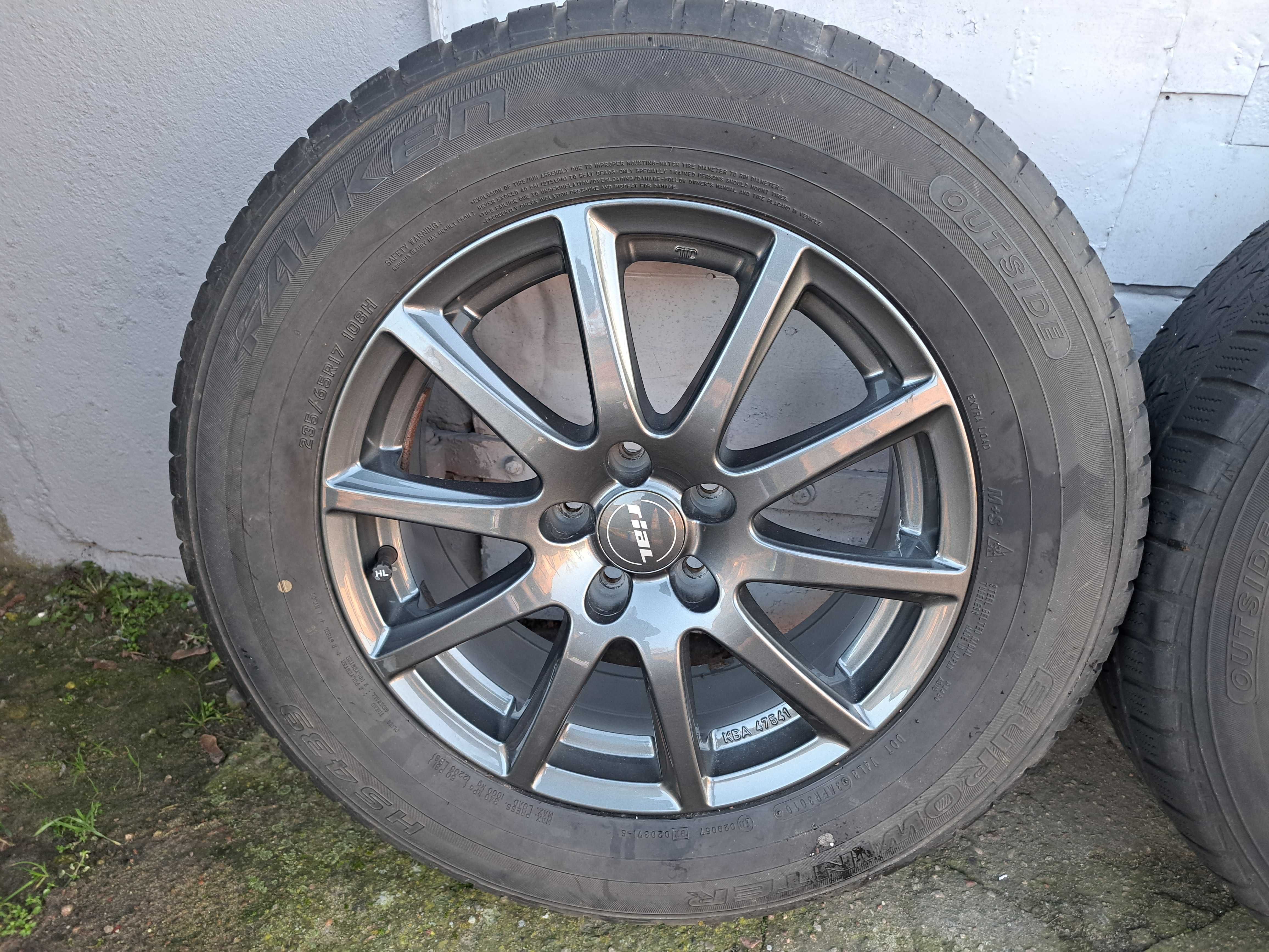 Alufelgi 17 Mazda Kia 5×114 idealne