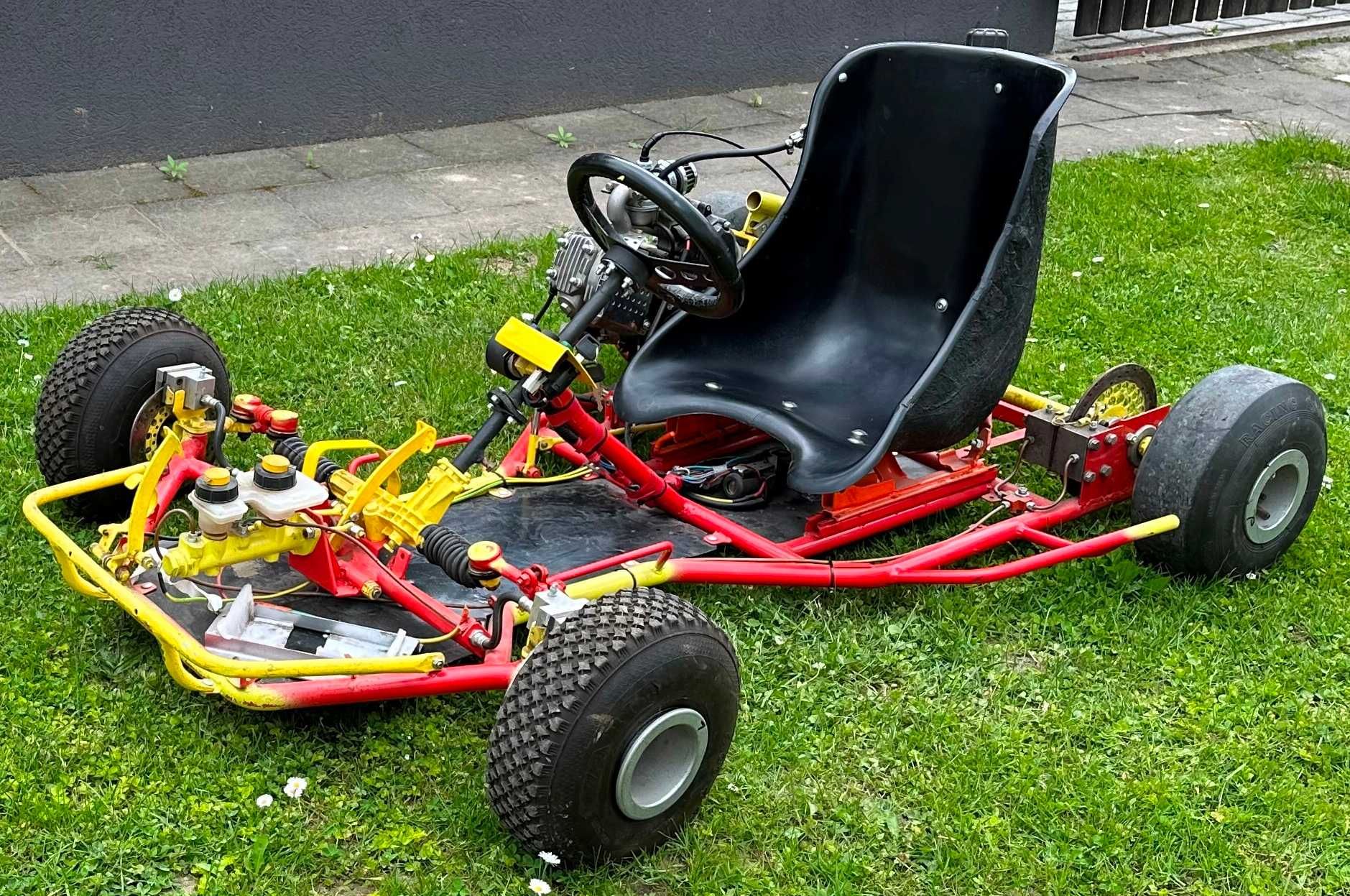 Gokart - oryginalna rama, silnik 4- suwowy 125 cm
