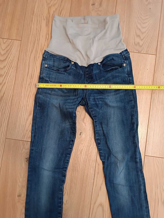 Spodnie ciążowe jeansowe