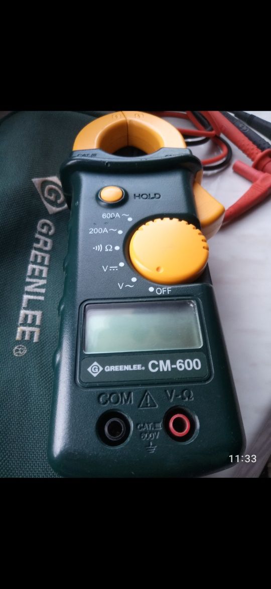 GreenLee CM-600 Профессиональные токовые клещи