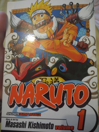 Mangá Naruto Volume 1 Inglês