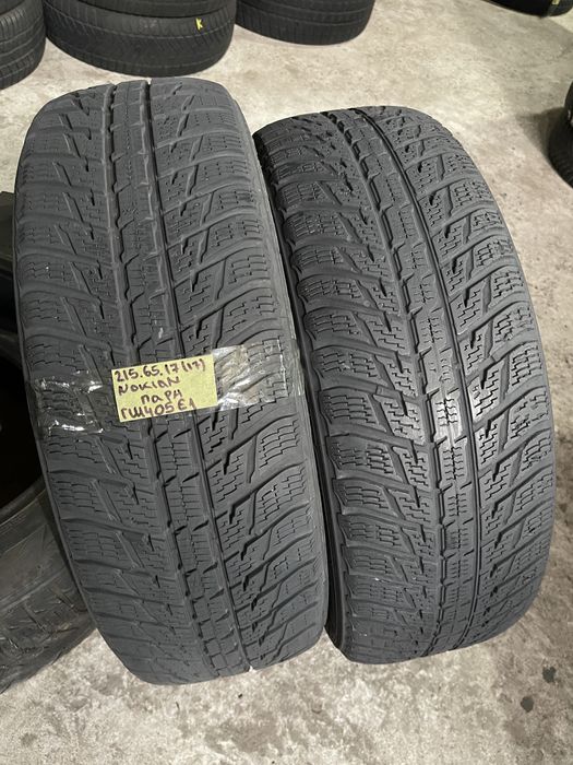 ГШ405 зимові шини 215/65 r17 nokian пара резина р17