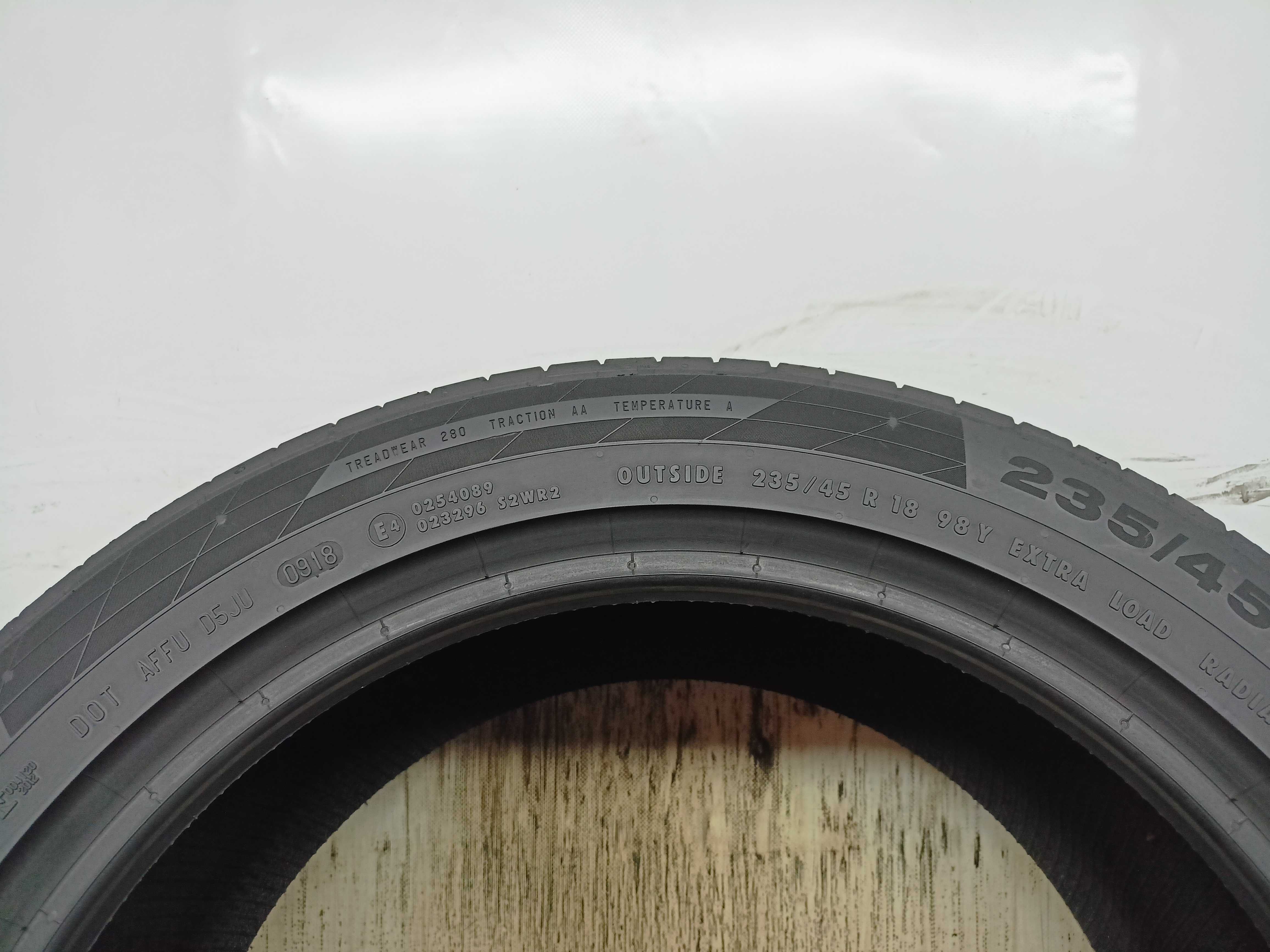 Continental ContiSportContact 5 235/45/18 2018rok 98Y Nowa (3826)