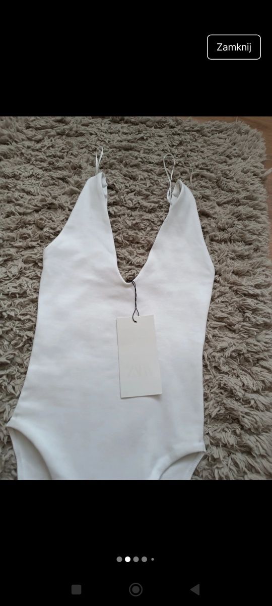 Body bawełniane Zara