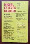 "Como Escrever" de Miguel Esteves Cardoso