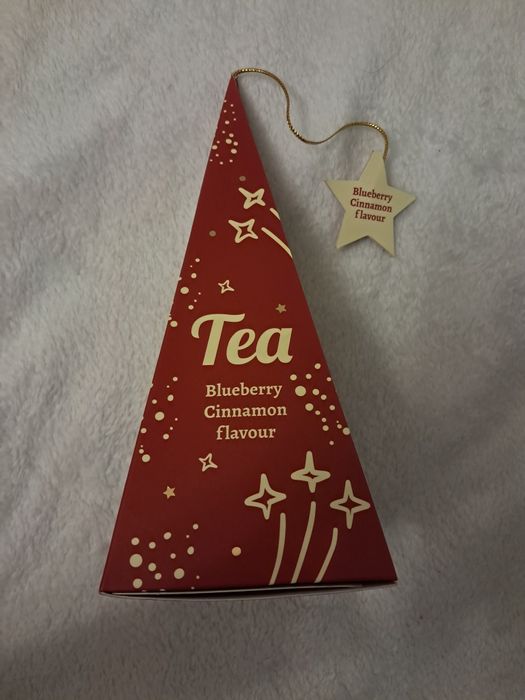 Herbatka zimowa w piramidzie 10x z cynamonem aromatyzowana na prezent