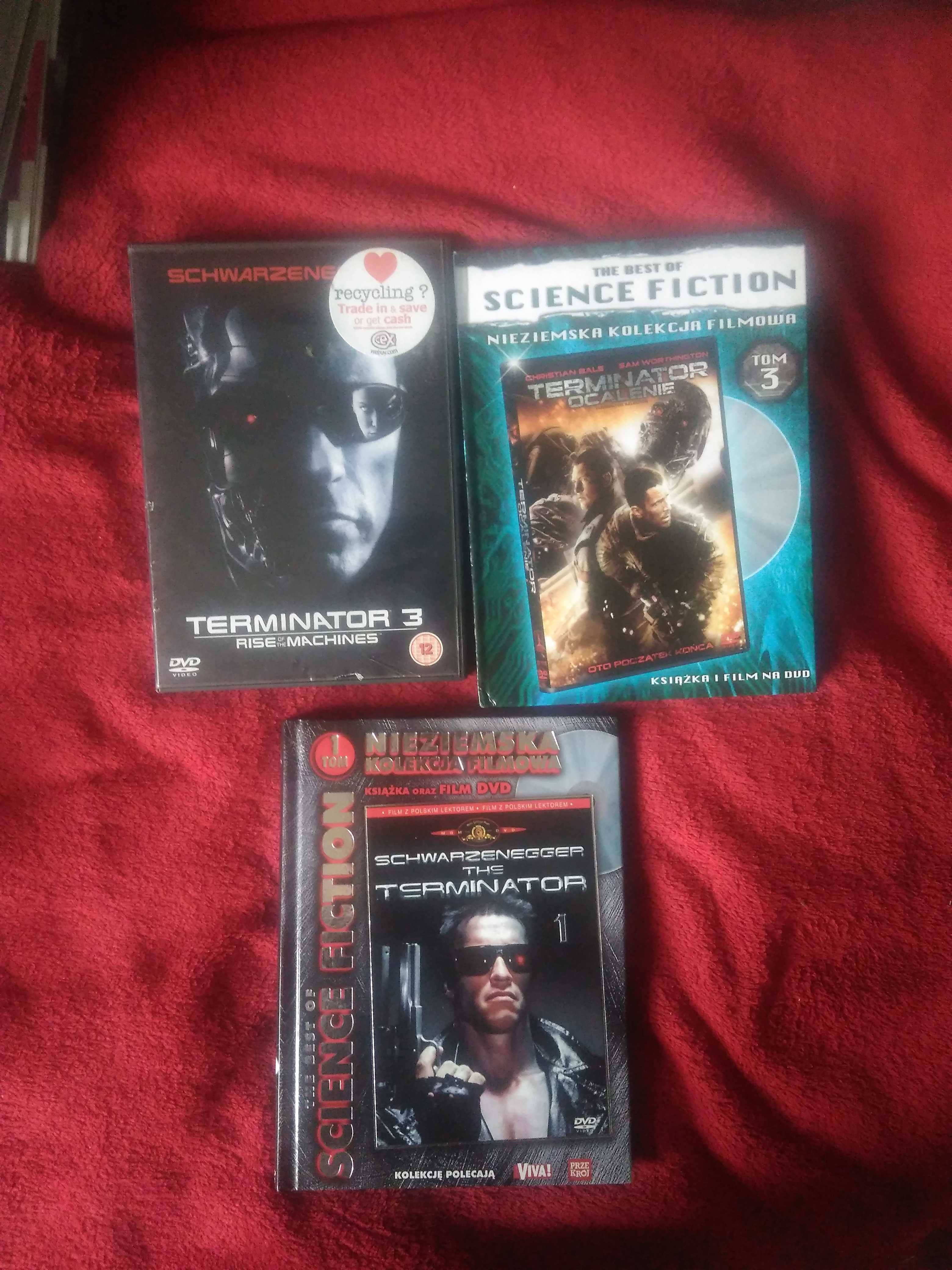 Filmy na dvd Terminator zestaw