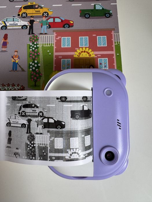 Дитячий Фотоапарат Принтер. Дитяча Камера миттєвого друку + термопапір