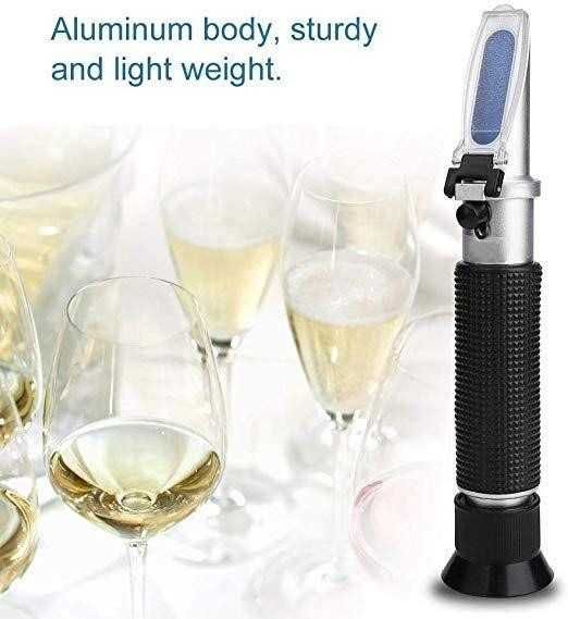 Спиртометр рефрактометр 0-80% RZ116 спирт водка самогон алкоголь