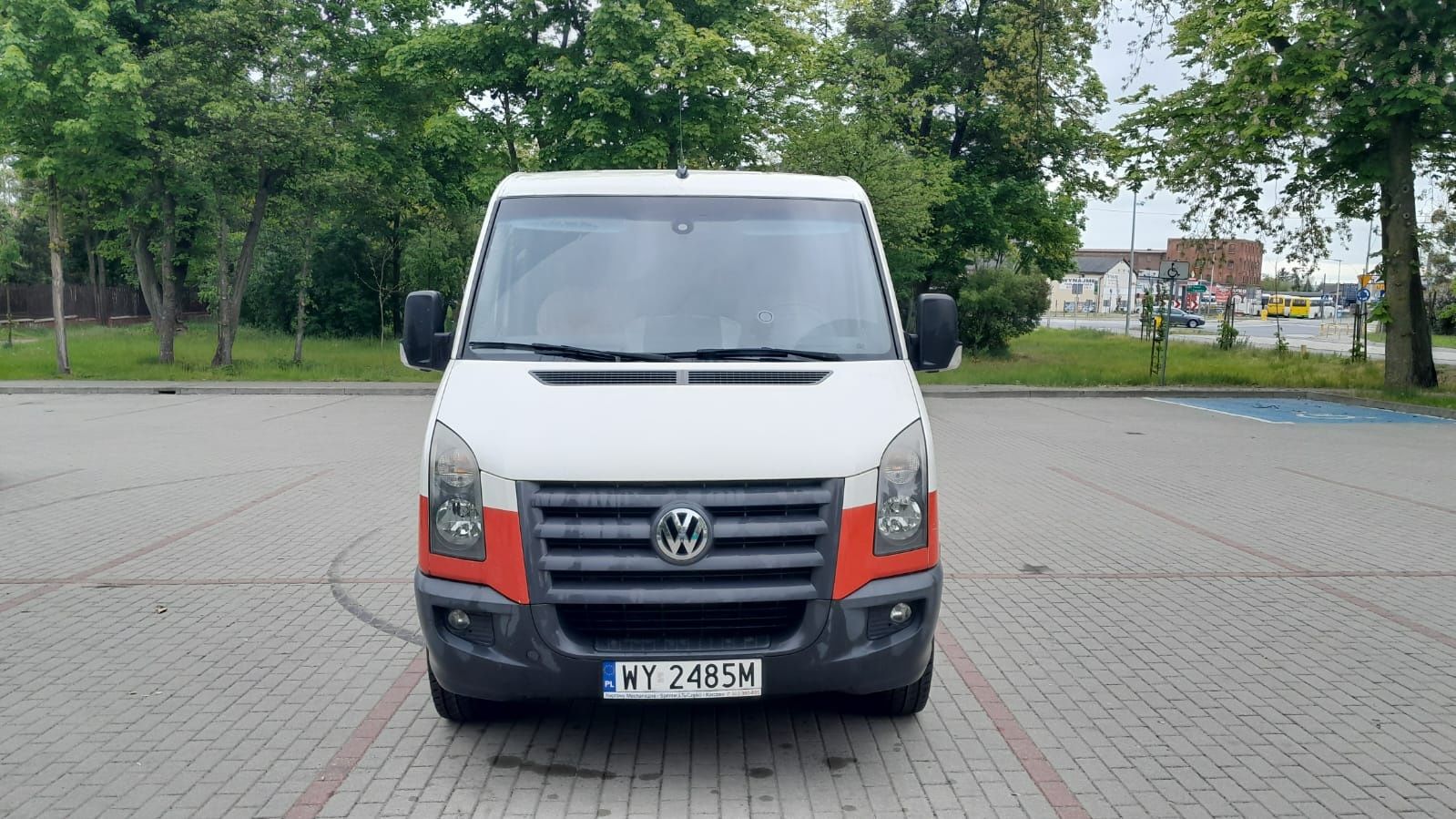 Vw Crafter 2.5tdi+plandeka i stelaż