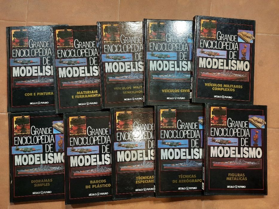 Grande Enciclopédia de Modelismo - 10 volumes