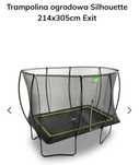 Trampolina  Silhouette 214x305cm Exit