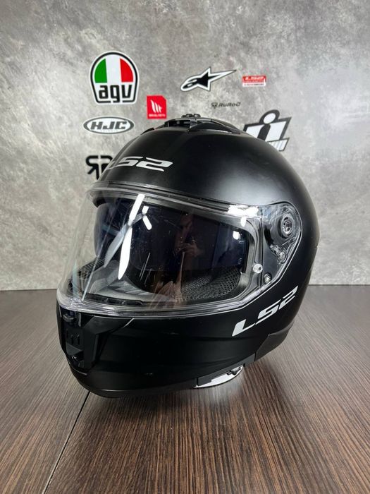 Мотошолом Ls2 FF808 (Mt Agv Hjc Icon Shark Shoei Scorpion Xlite Ixs)