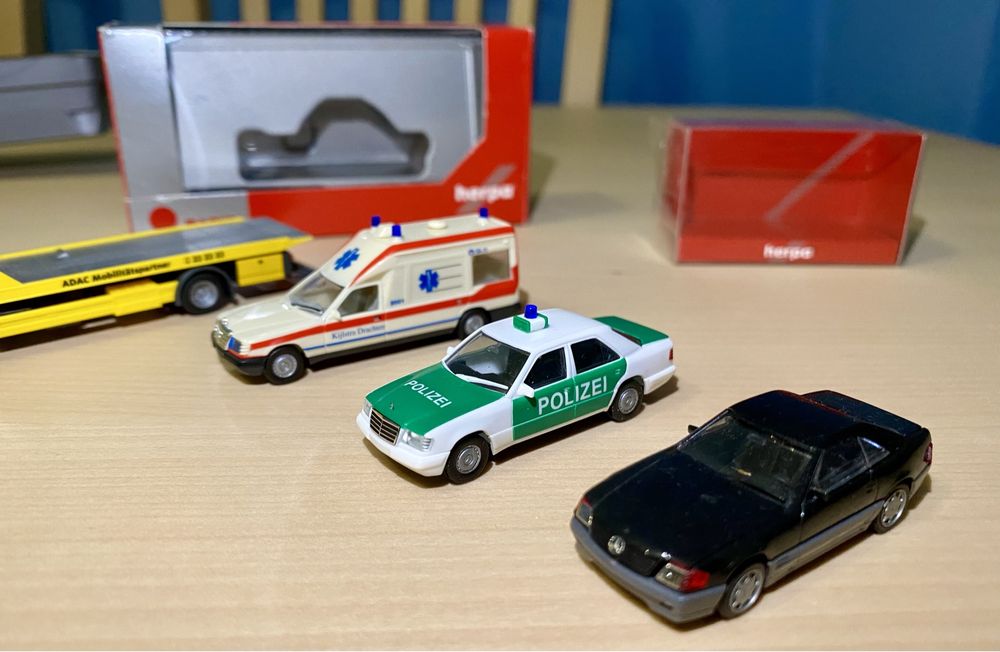 Herpa Exclusive Series 1:87 Mercedes Benz zestaw ratunkowy