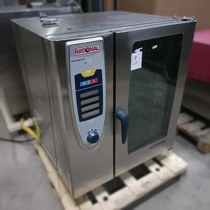 Forno convetor misto Rational elétrico 10 níveis GN1/1