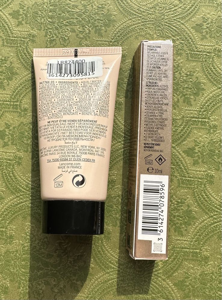 Lancome set Idole zestaw perfumy woda toaletowa 10 ml balsam 50 ml