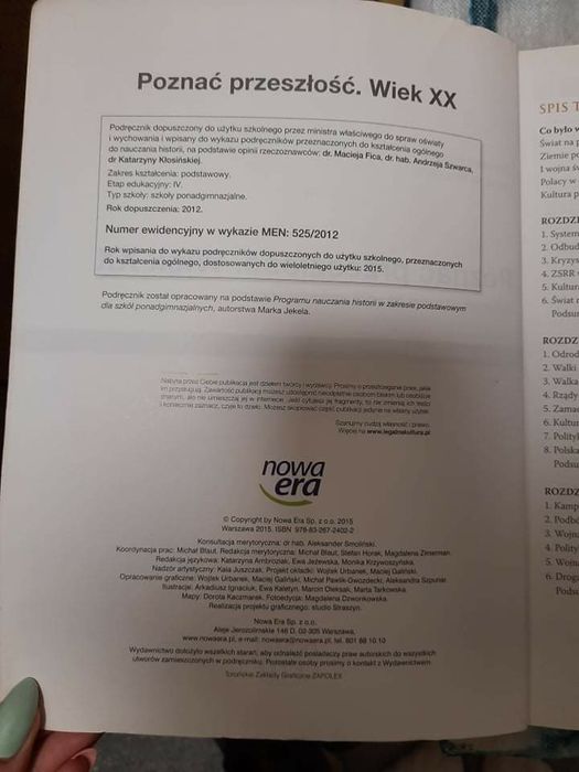 Poznać Przeszłość wiek XX - podręcznik do historii zakres podstawowy