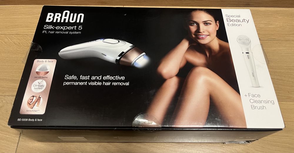 Depilator laserowy Braun Silk-expert 5 mało używany