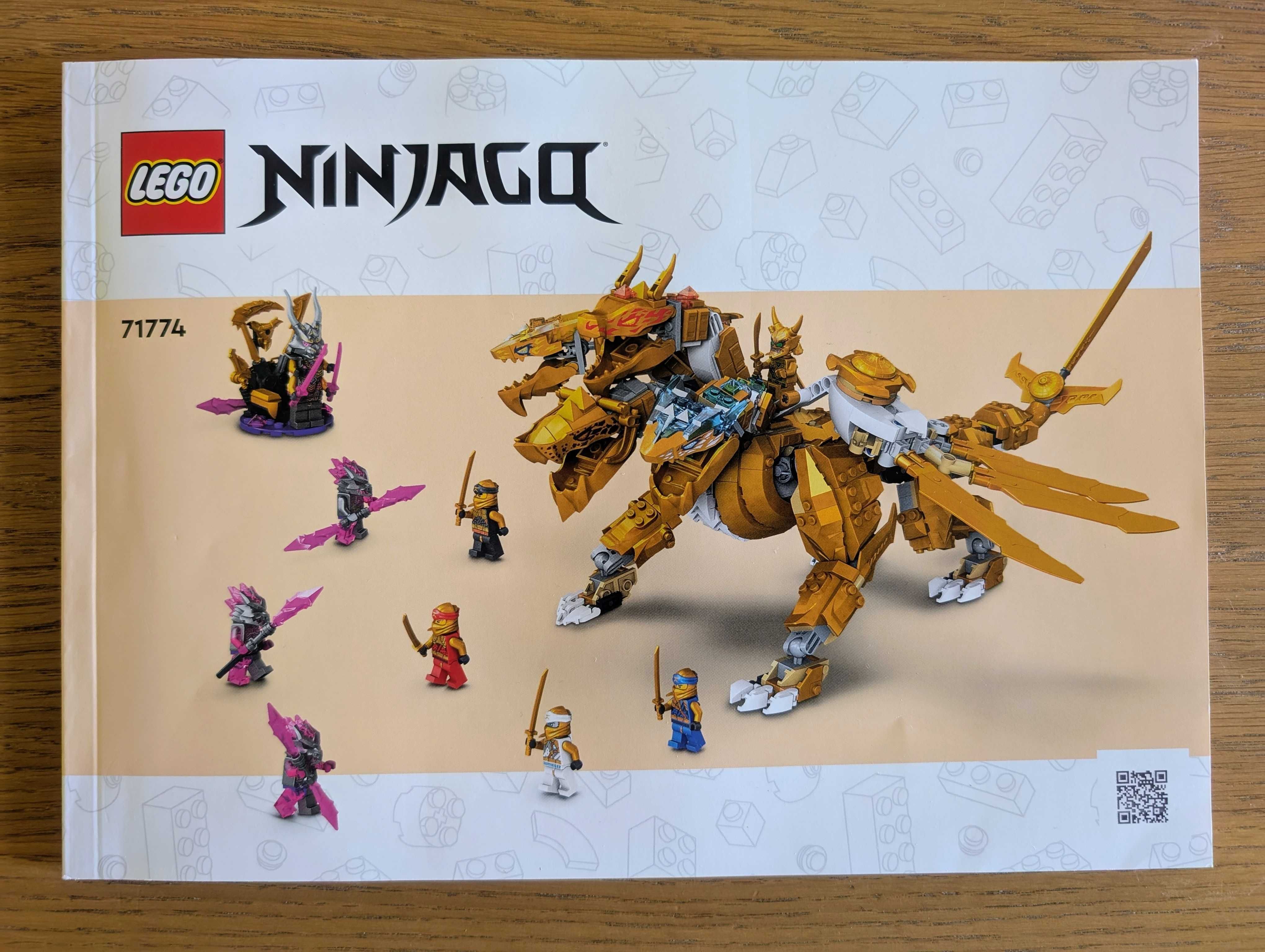 LEGO 71774 Ninjago - Złoty Ultra Smok Lloyda