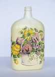 Dekoracyjna butelka decoupage