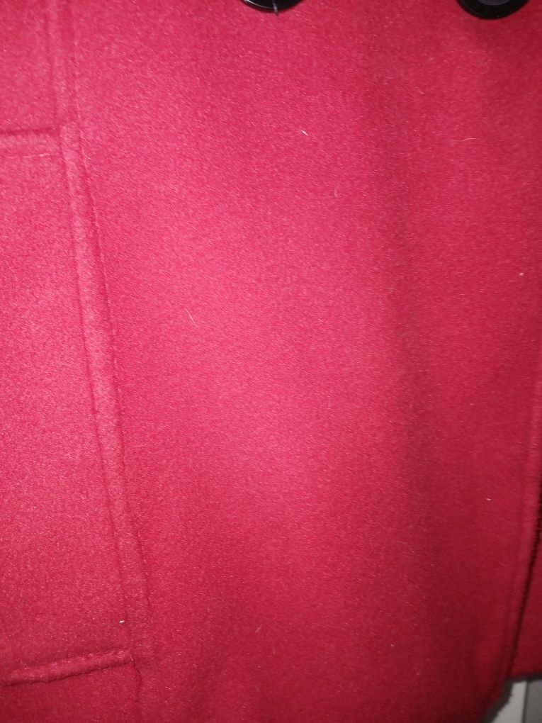 Casaco vermelho quentinho