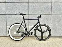 Rower torowy / Fixed Gear – Dodici Gara + HED.3 | H+Son | Carbon