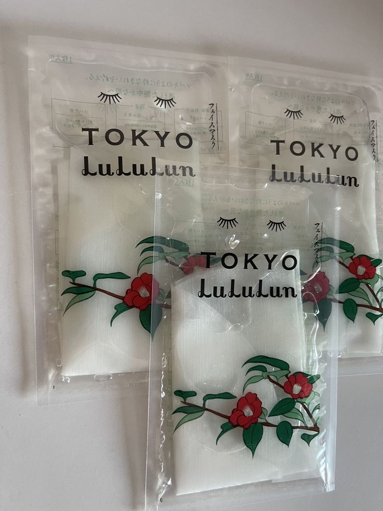 Tokyo lululun zestaw maseczki w płachcie japonskie