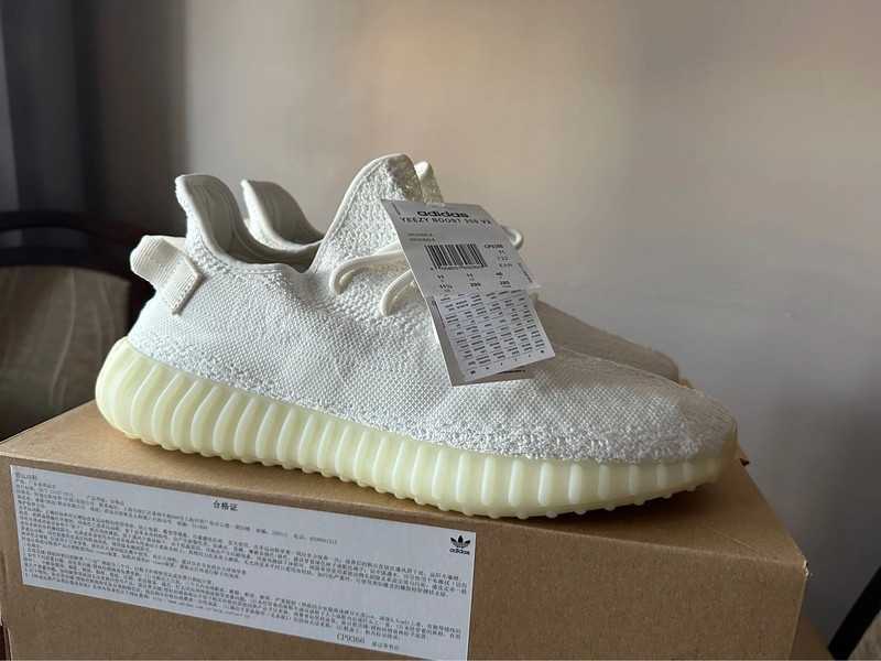 Adidas Yeezy Boost 350 V2 Cream (Triple White) 46