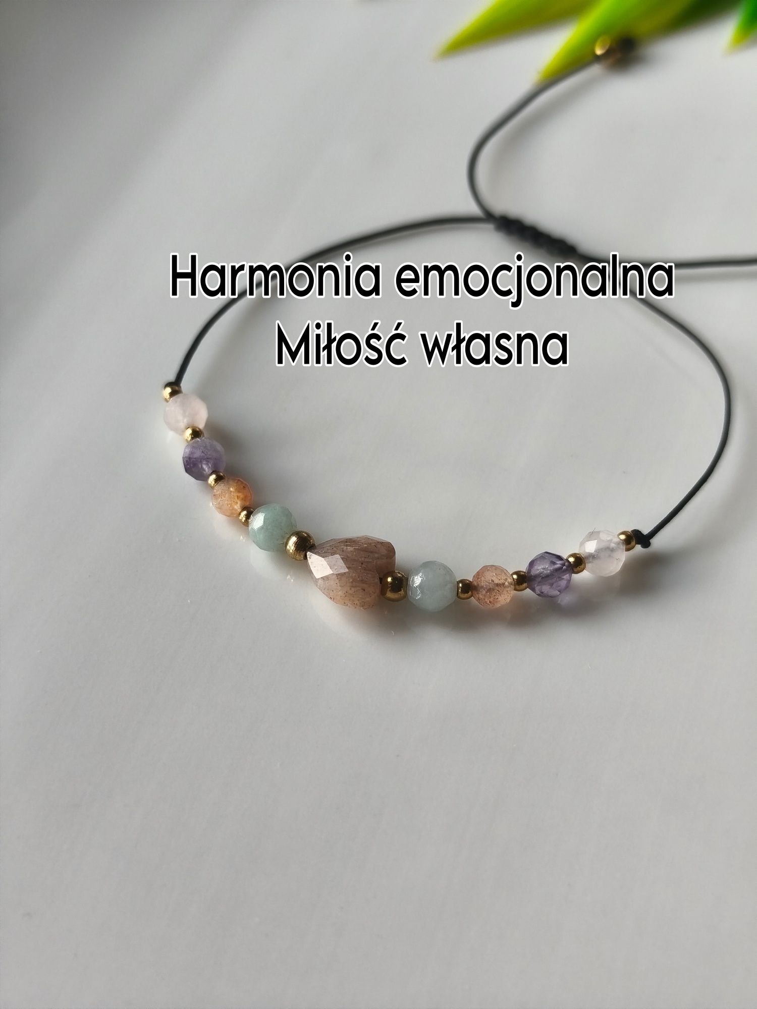 Bransoletka regulowana - harmonia emocjonalna, miłość własna