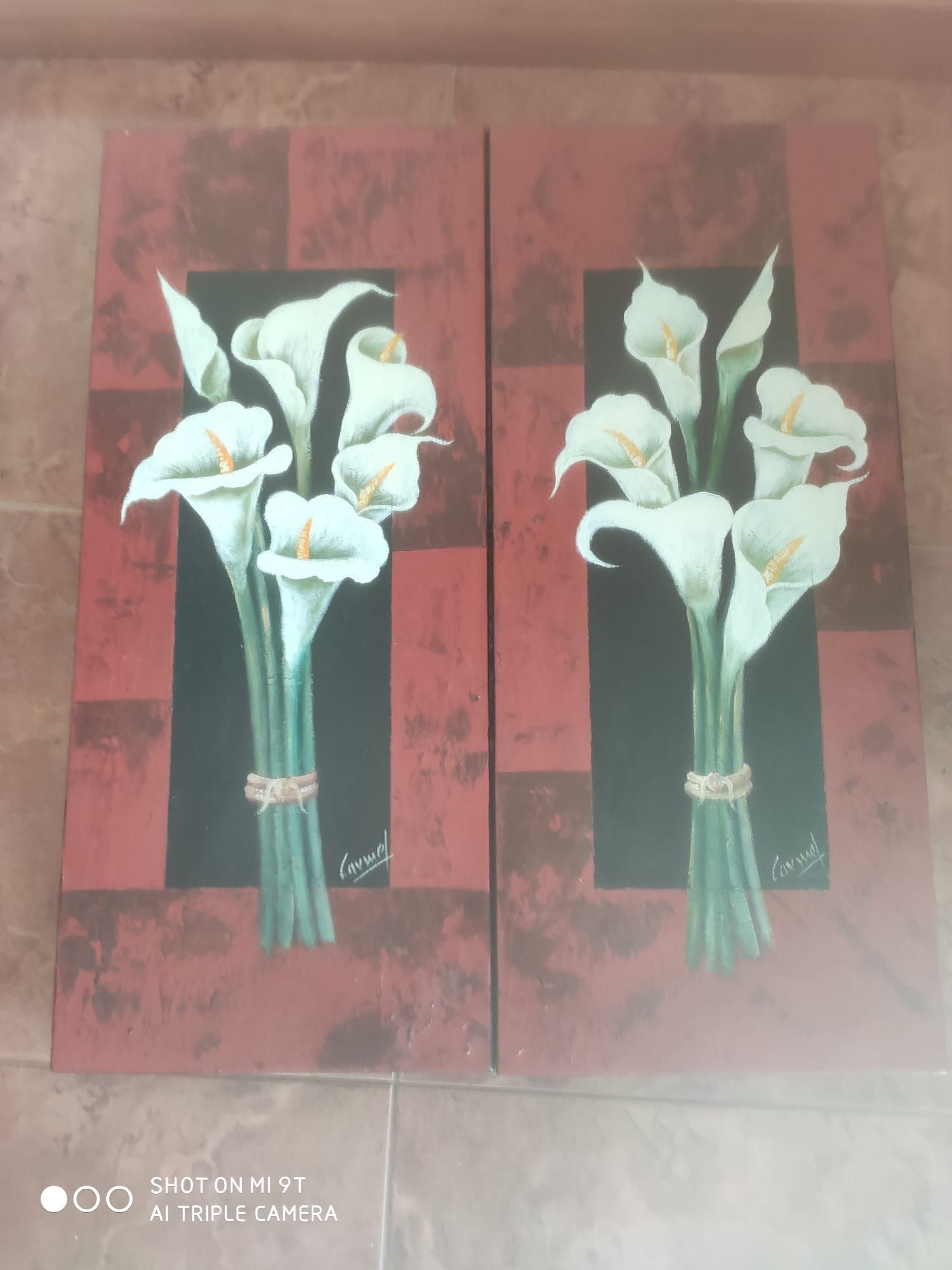 Varias peças de decoração