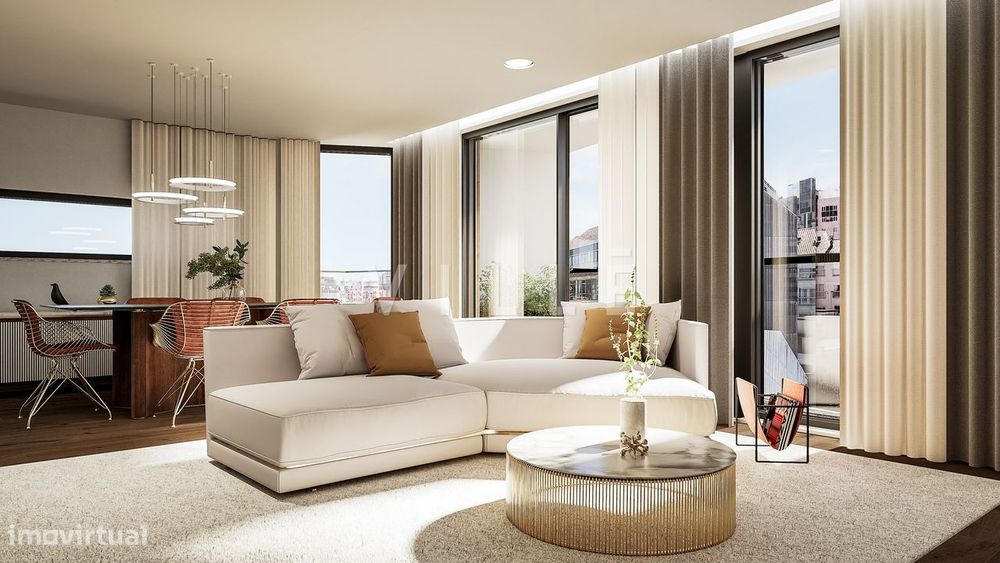 Apartamento T3 no centro da cidade de Aveiro
