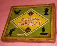 Quebra Cabeças em Madeira Antigo