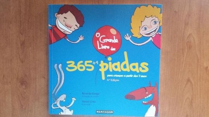 NOVOS | O Grande Livro das 365+1 Piadas e Muitas Anedotas para Rir