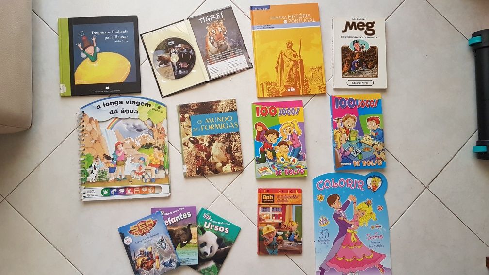NOVO Livros contos infantis - animais disney sereia