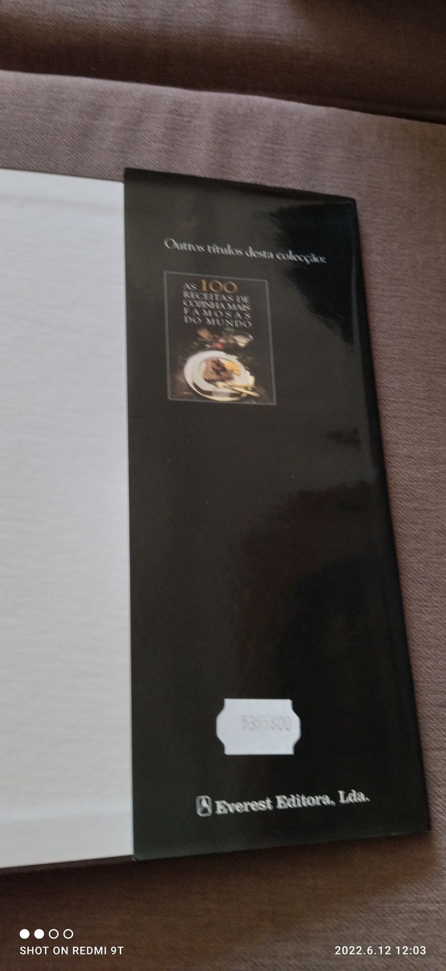 Livro culinária Novo